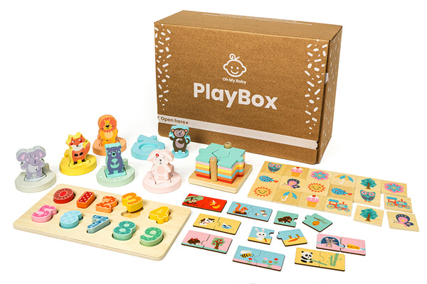 Giocattoli Educativi 25 mesi 26 mesi anni Play Box Oh My Baby