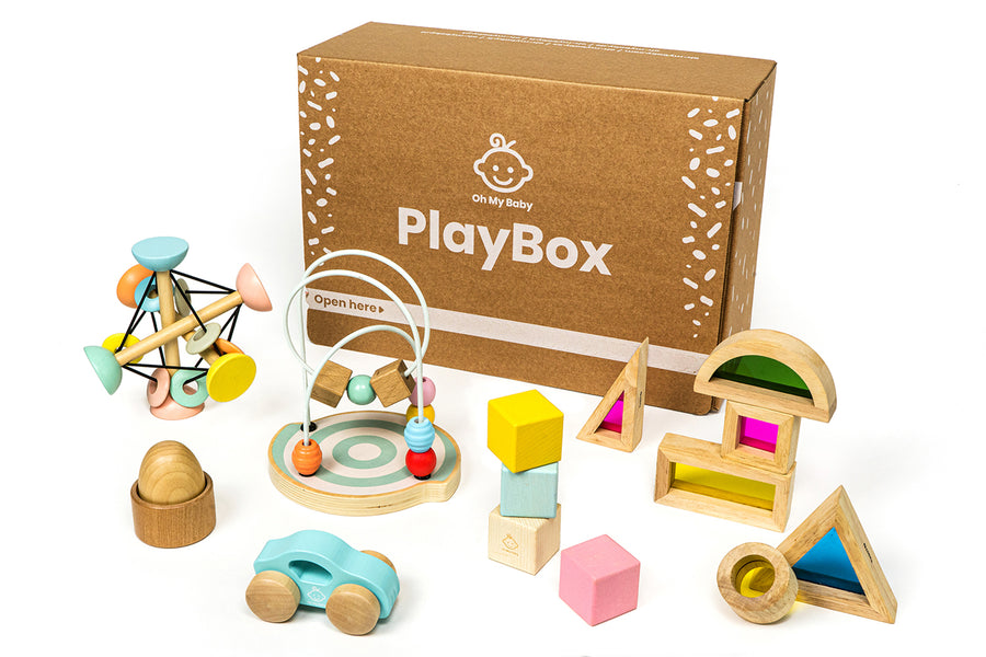9-10 mesi - Play Box 'Lasciami toccare'